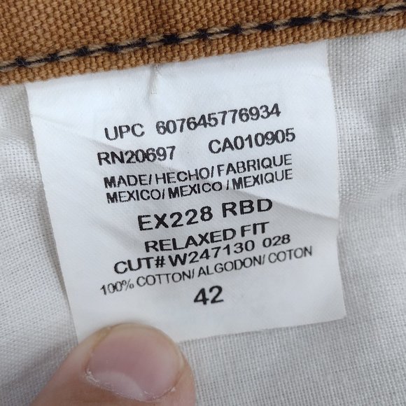 Dickies Relaxed Fit Multi-Pocket Utility Work Skate Brown Shorts - Picture 7 of 8